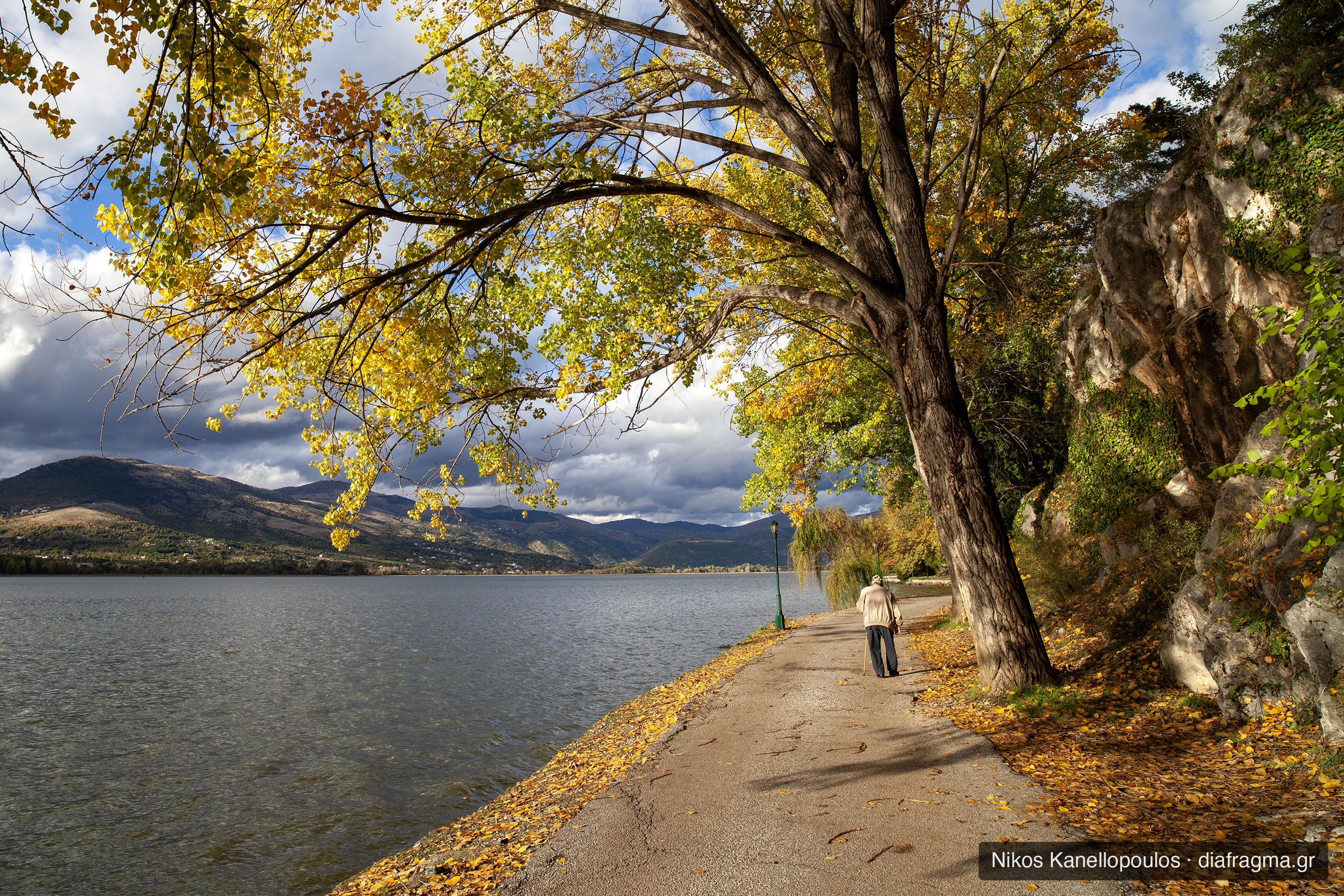 A stroll by the lake